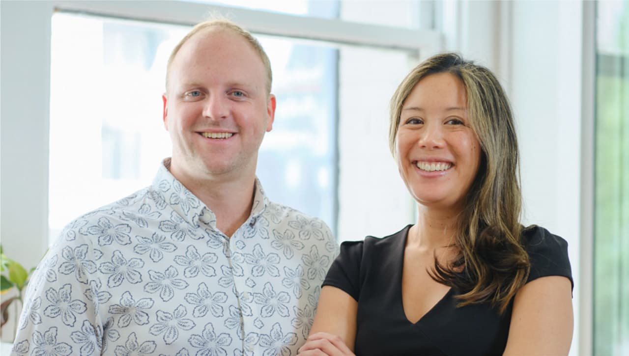 Image of the authers, Melissa Wong and Jeremy Baker